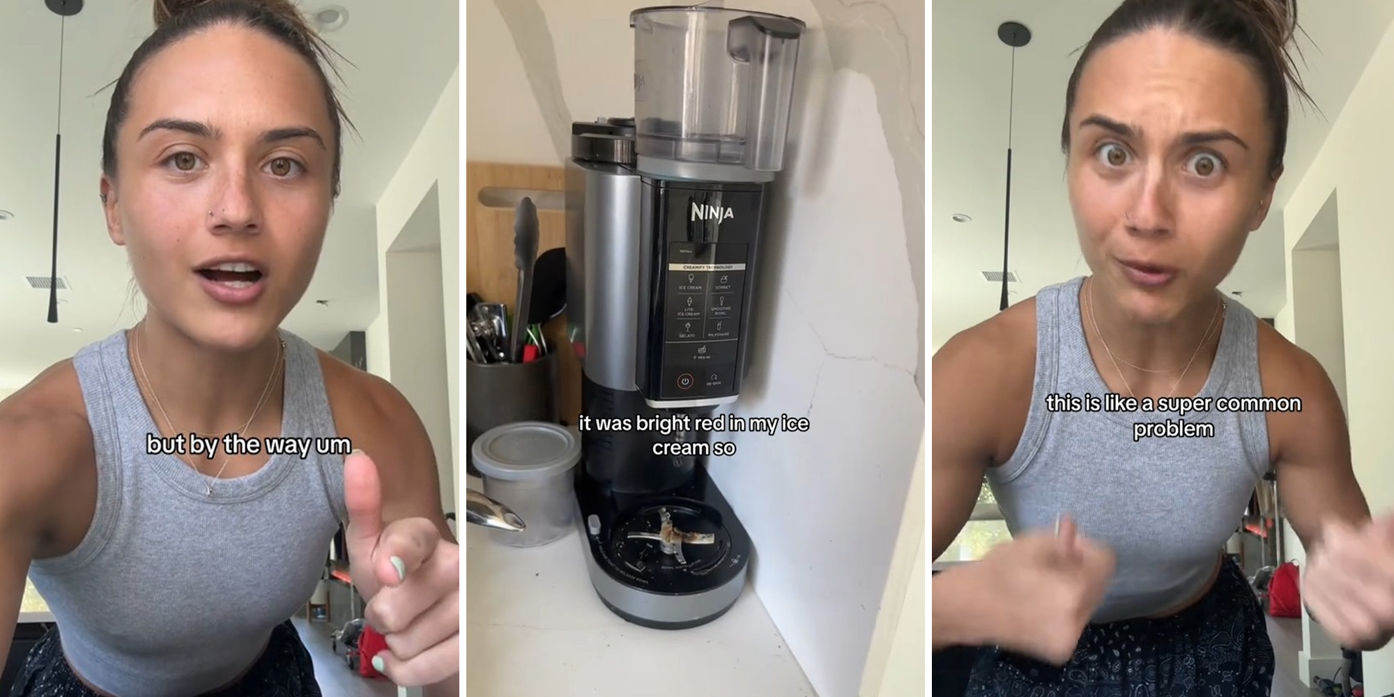 Woman says Ninja Creami caught on fire while using it