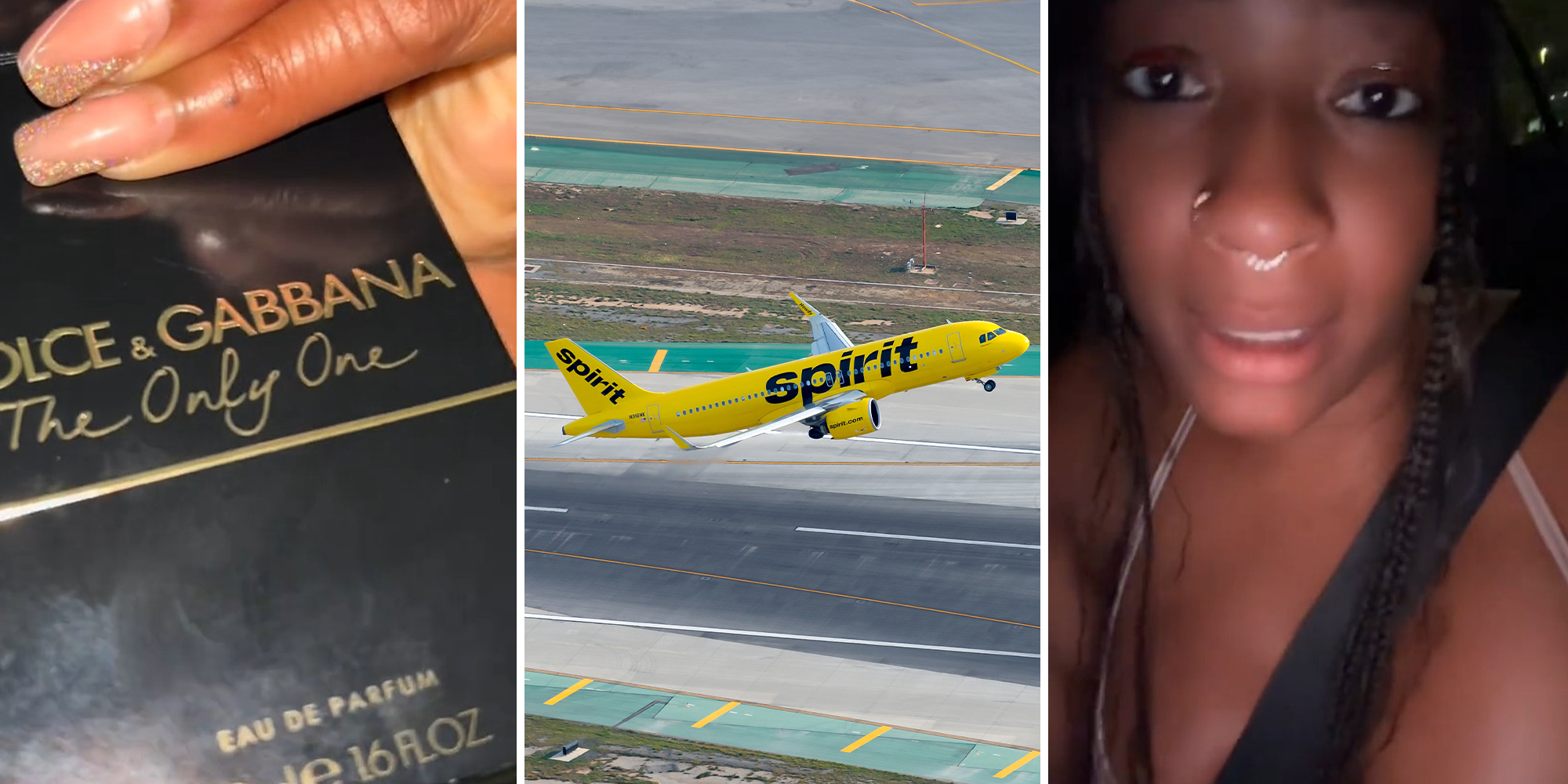 Spirit Airlines customer says Versace, Dolce & Gabbana perfume were stolen from her bag