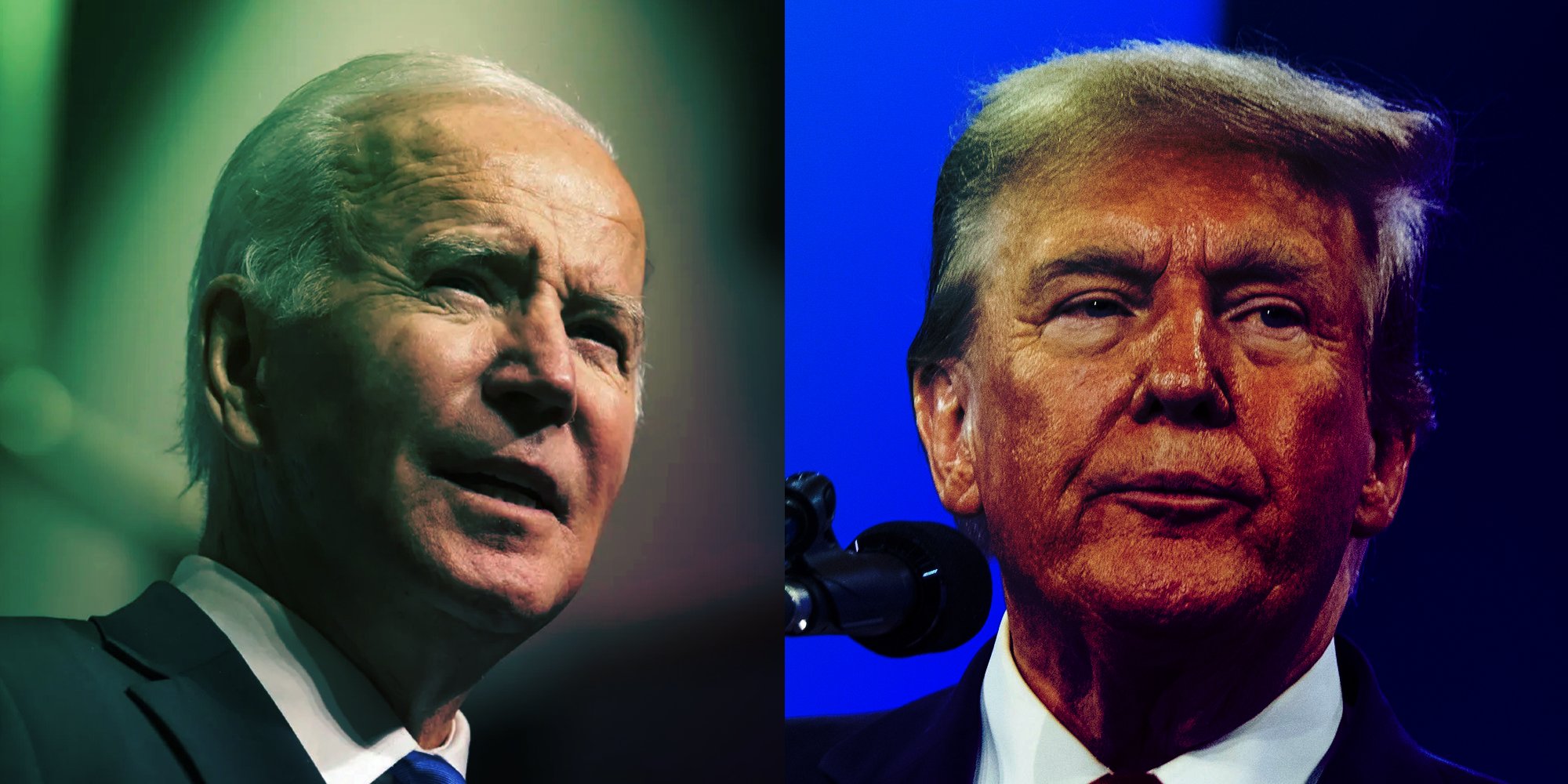 President Joe Biden and former President Donald Trump