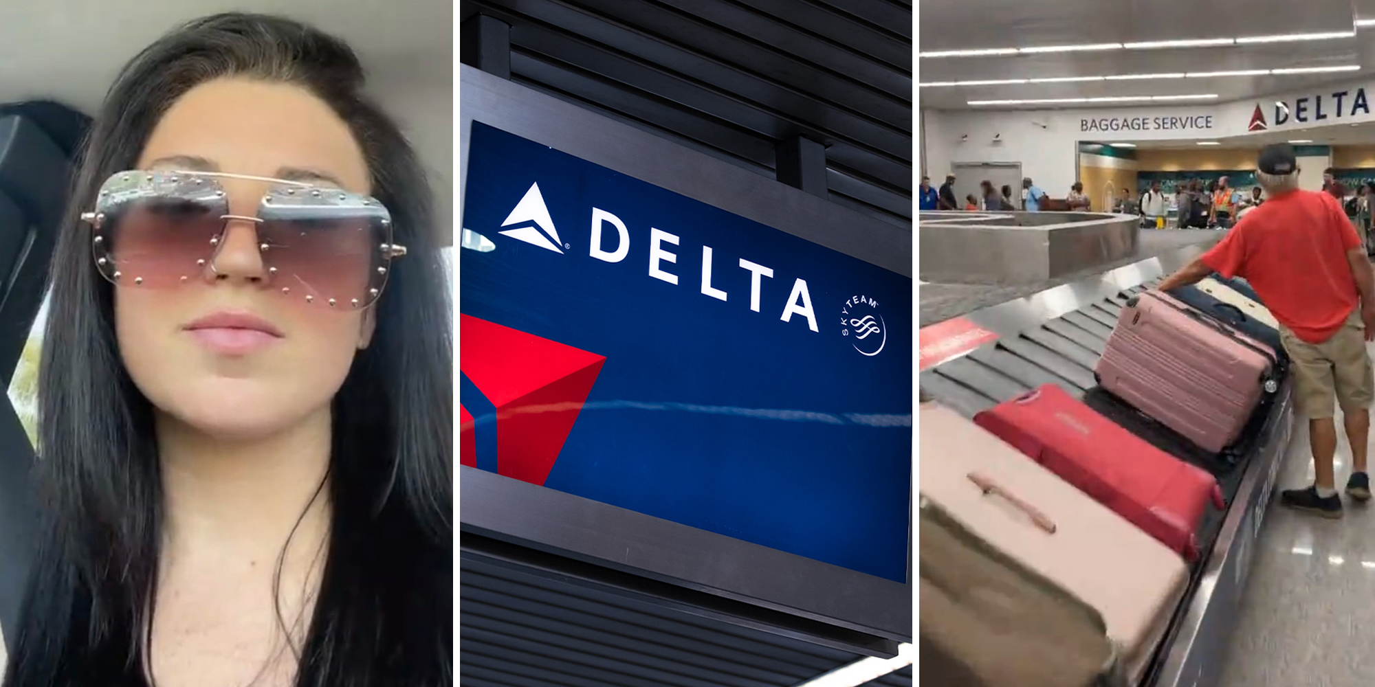 Delta Air Lines customer says she was stuck at airport for 2 days without her bags