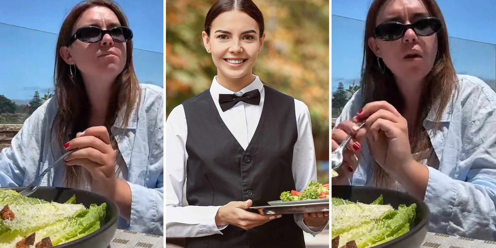 Woman says server ‘shamed’ her for asking for bread with her $28 salad