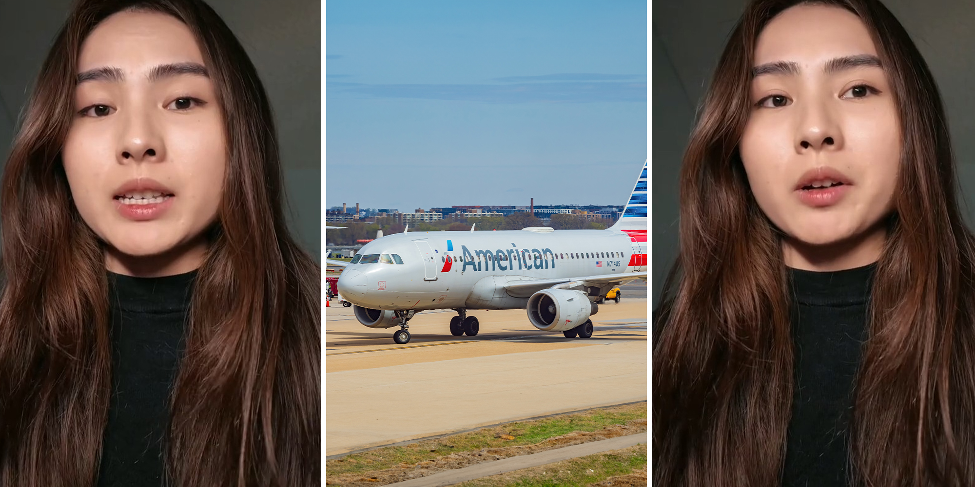 Woman calls out American Airlines over policy for plus-size passengers after being sat on by seatmate during red-eye flight