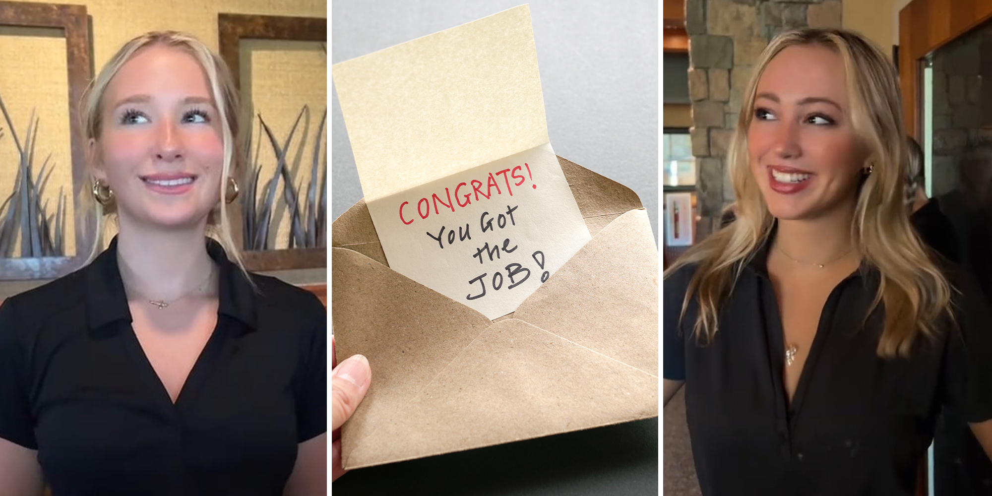 Server introduces all of her co-workers