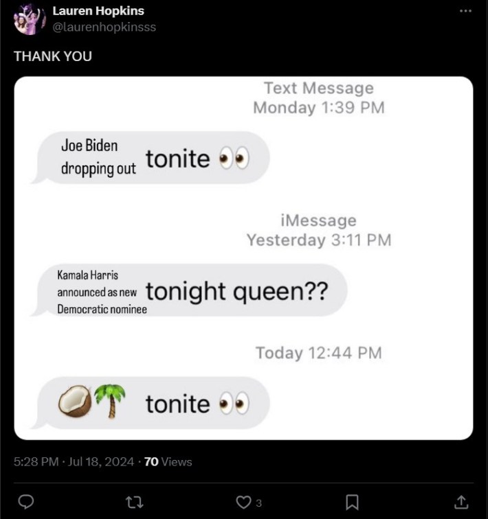 "joe biden dropping out" tonight queen meme