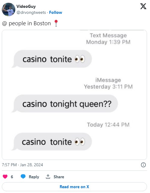 casino tonight queen meme