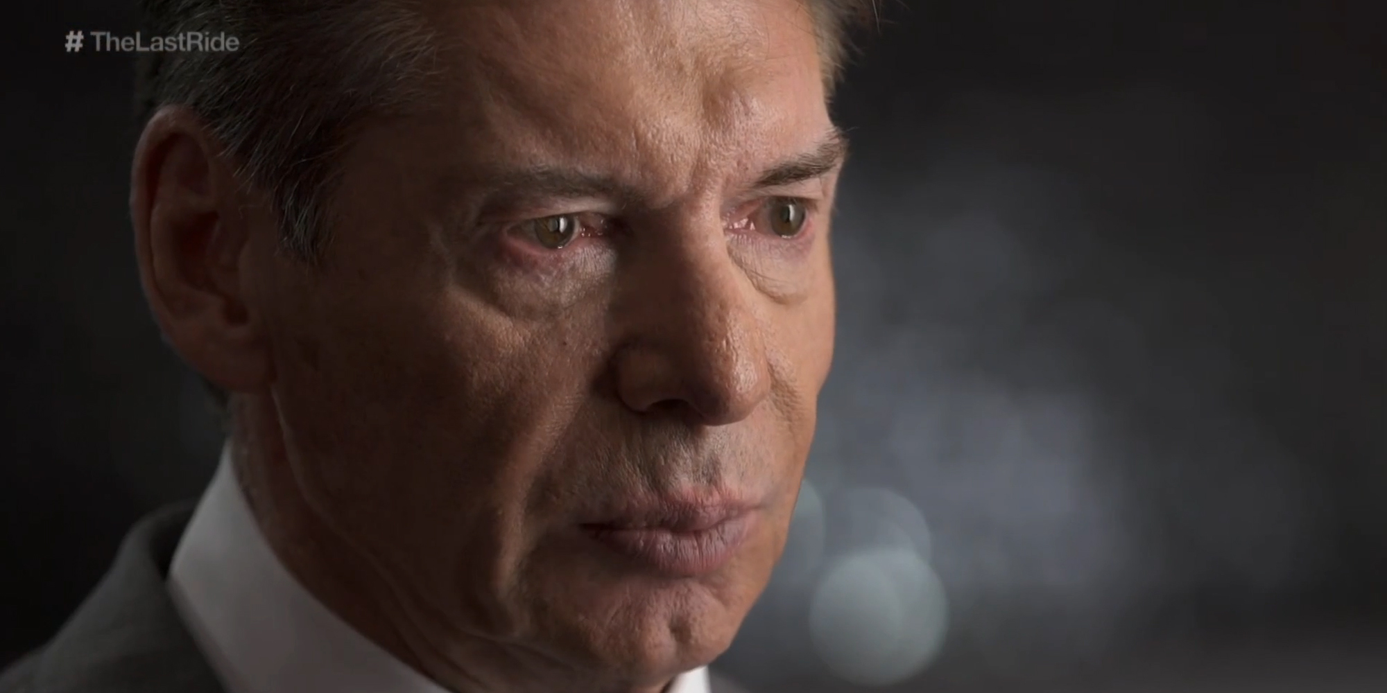 vince mcmahon crying