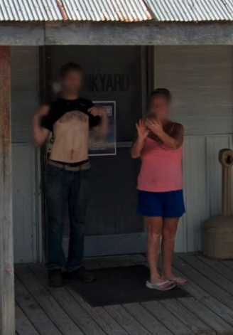 Google Maps screenshot of 324 Front St Barnum Iowa