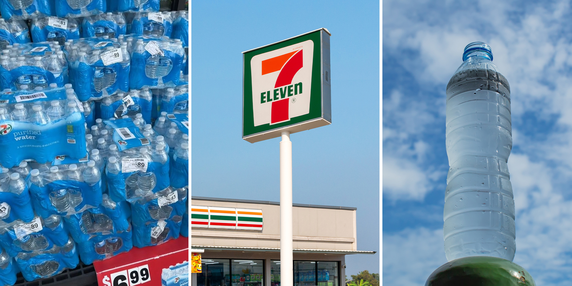 Woman warns against buying water from the gas station