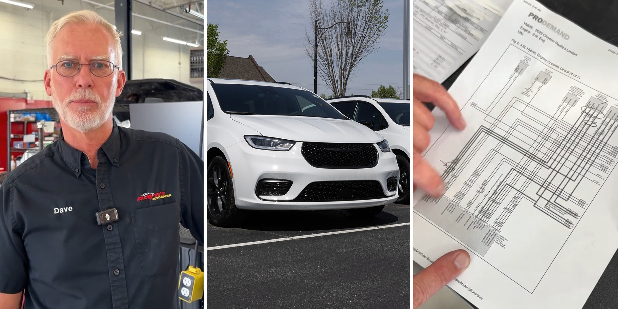 Mechanic can’t believe how worn down this 2024 Chrysler Town & Country is. It has 4,000 miles