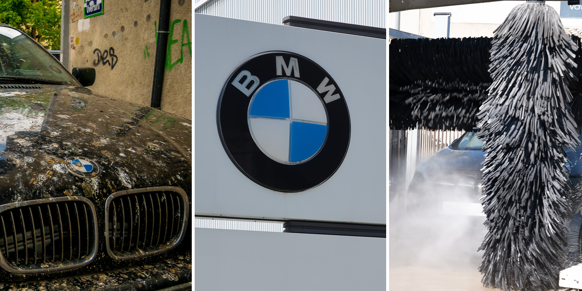 Driver takes BMW to automatic car wash. You won’t believe how badly it backfires