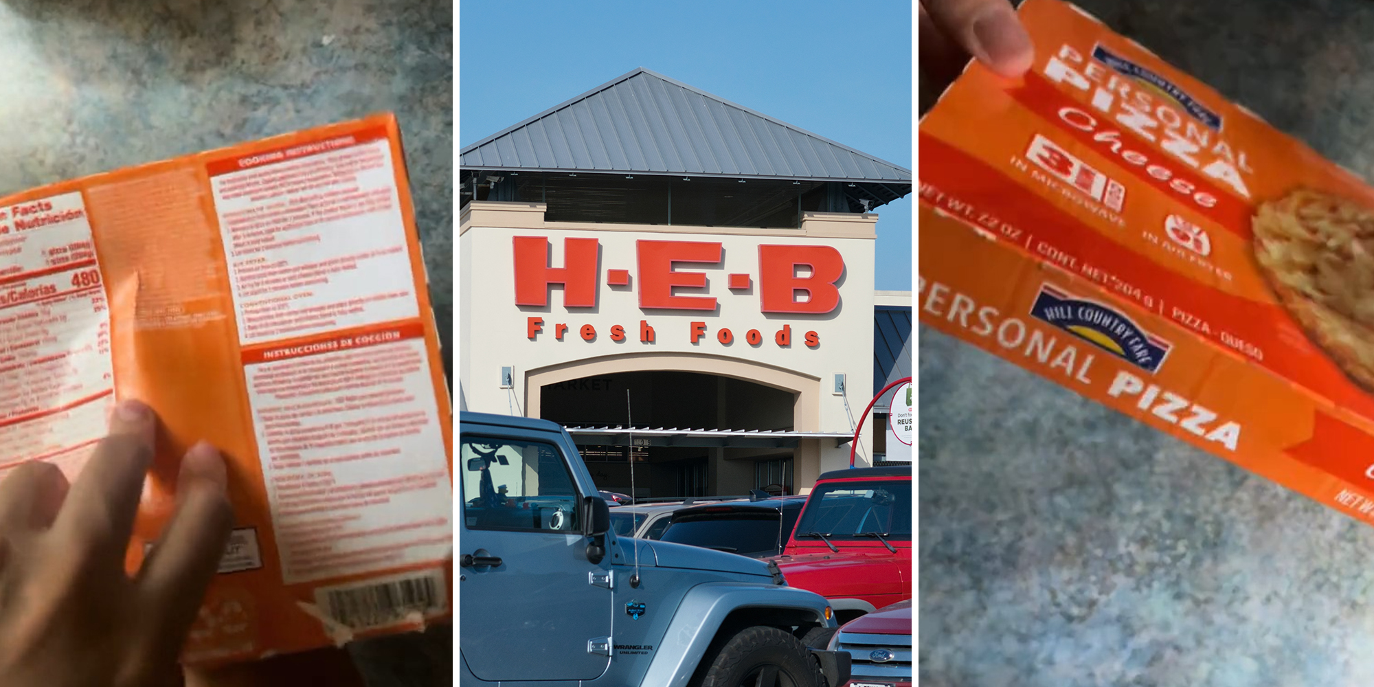 HEB shopper can’t believe what was inside her Hill Country Fare frozen pizza