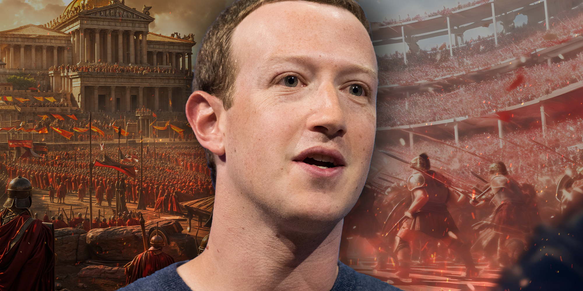 Mark Zuckerberg is really, really obsessed with the Roman Empire