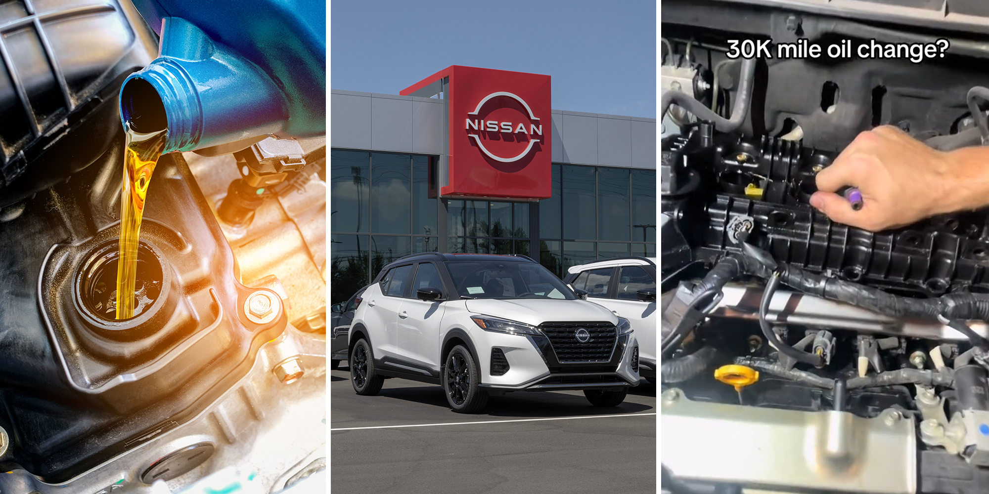 Mechanic works on car that’s gone 30,000 miles with no oil change