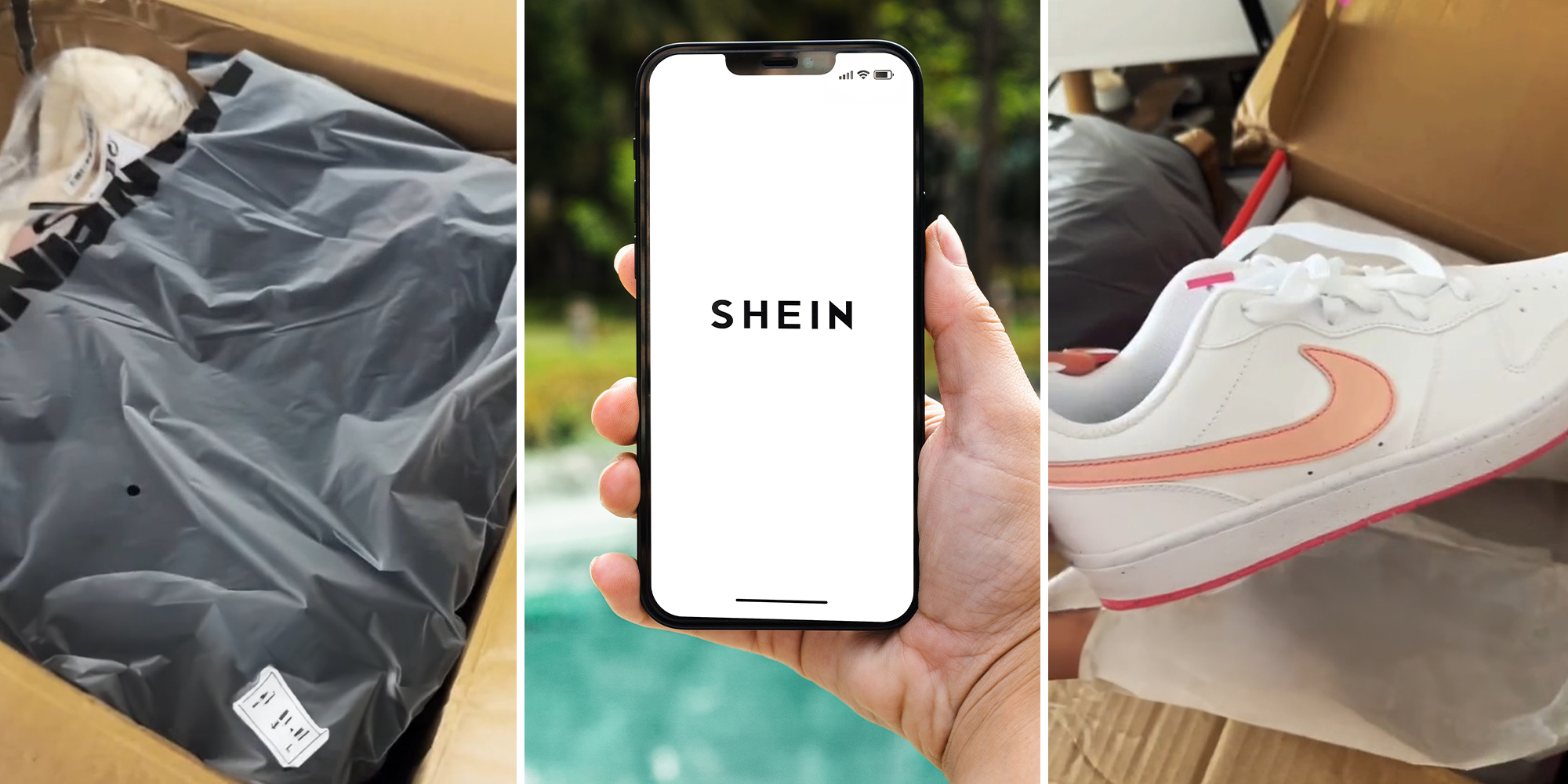 Shopper buys Nike shoes off of Shein