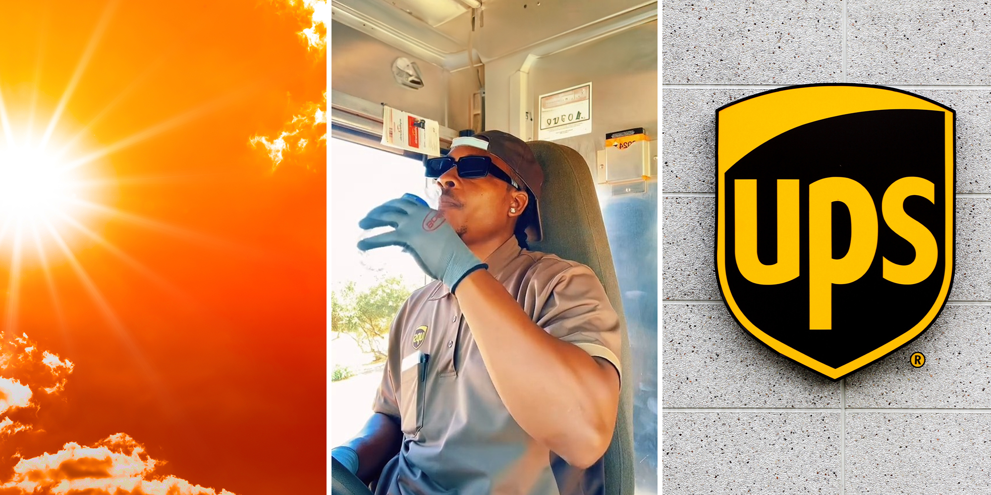Delivery driver blasts UPS for no air conditioning during heat wave