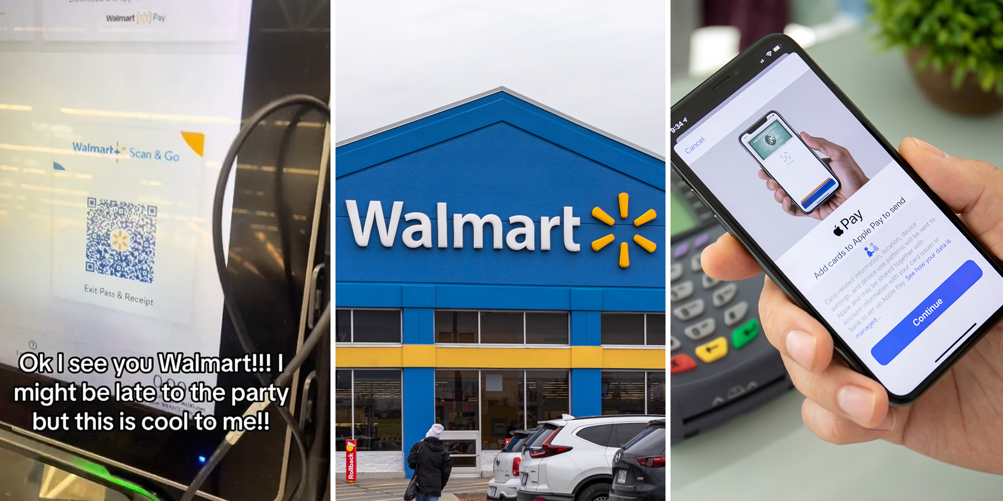 Walmart shopper reveals how to pay at self-checkout if you only have Apple Pay