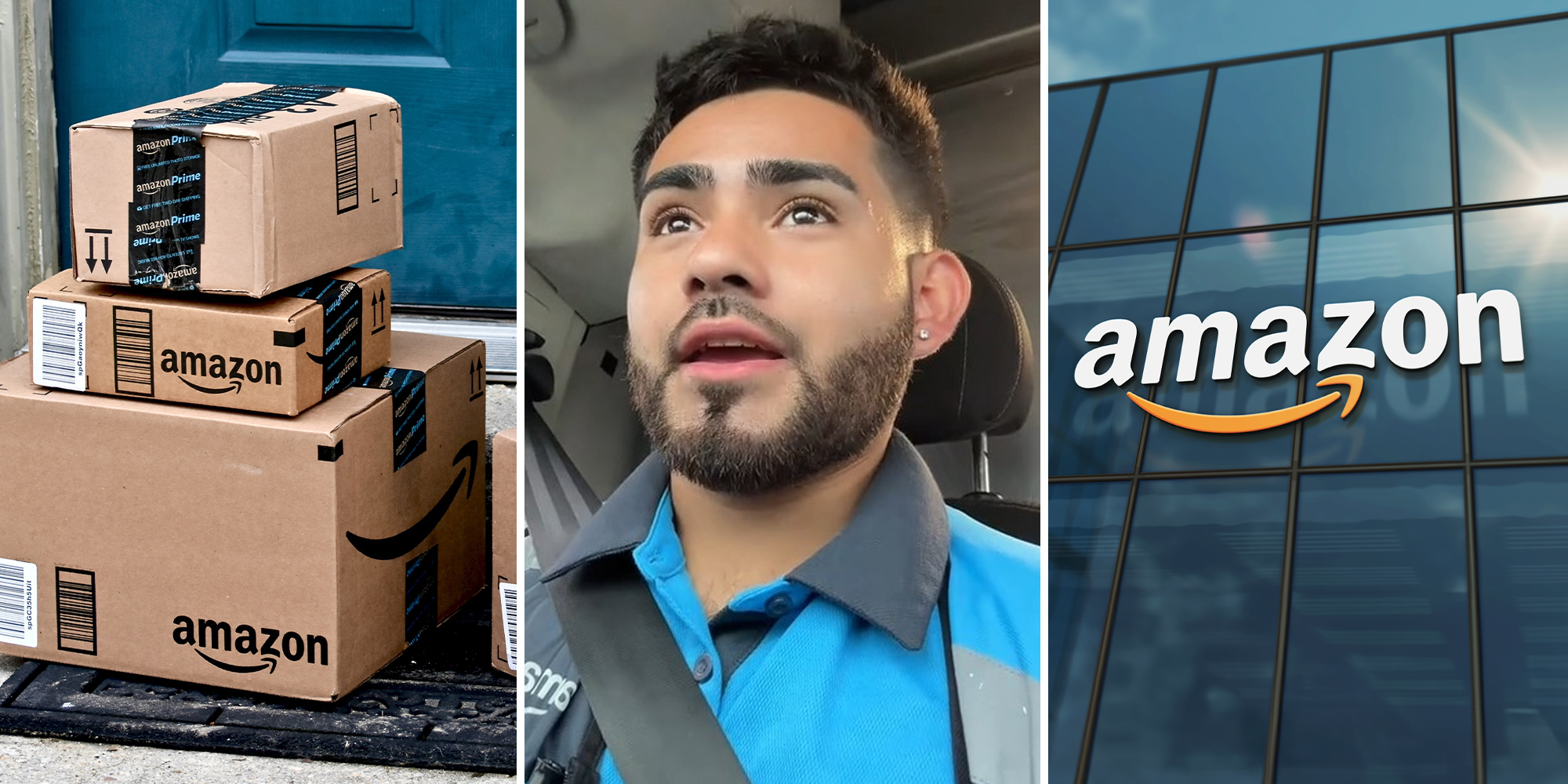 Amazon delivery driver has PSA for customers who have a 1-time code