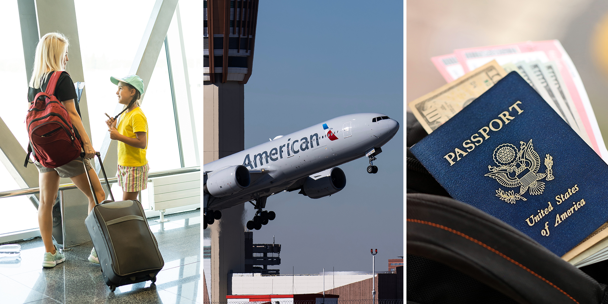 Mom blasts American Airlines for not letting her on plane with her kid, dividing viewers