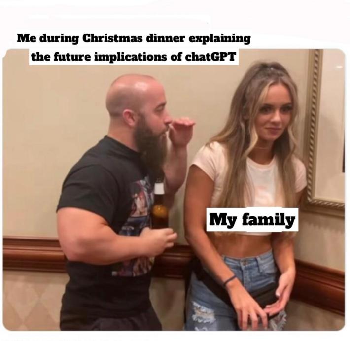 chat gpt john silver anna jay meme