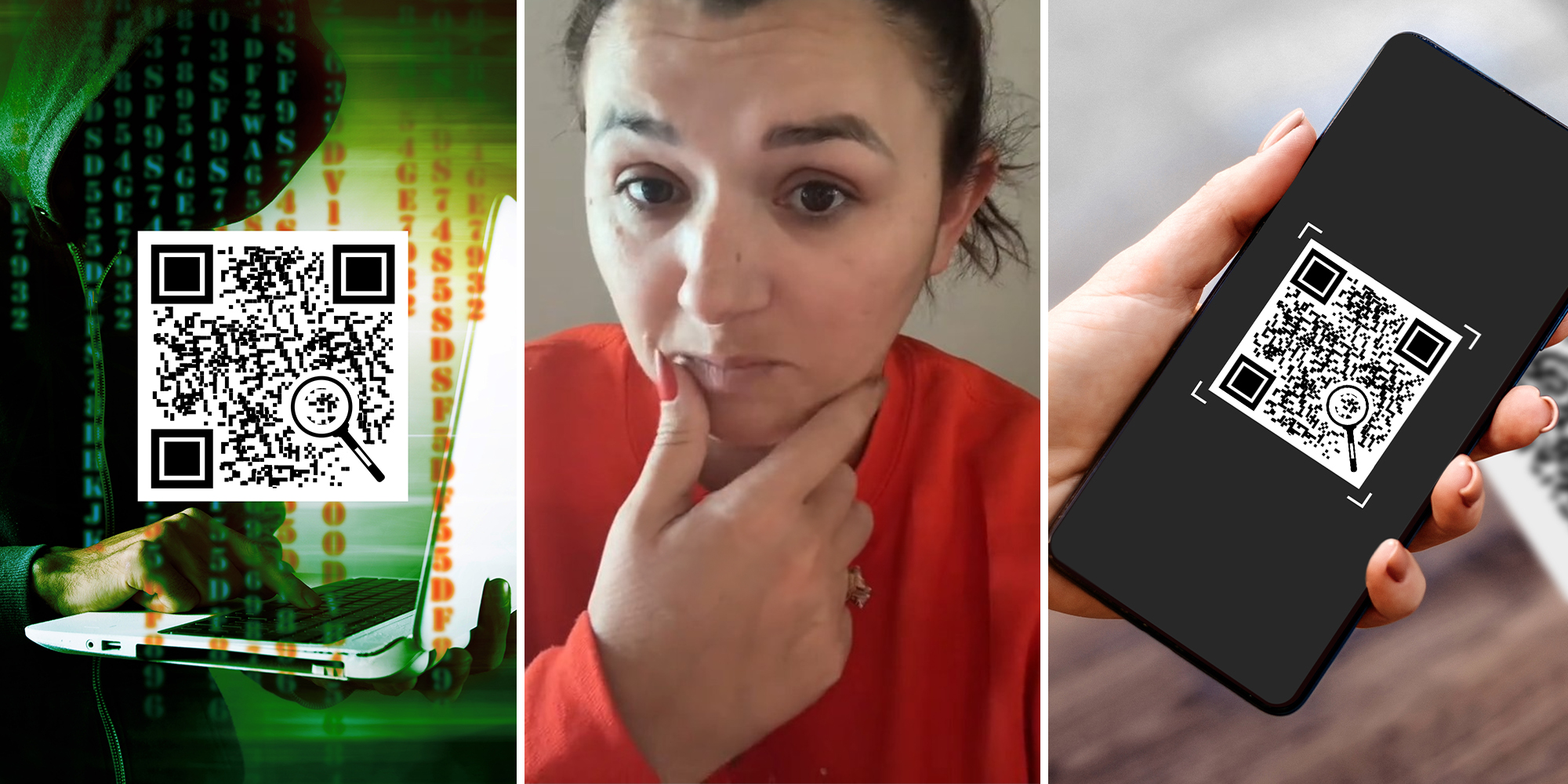 Woman warns of new scam where you receive this present in the mail with a QR code
