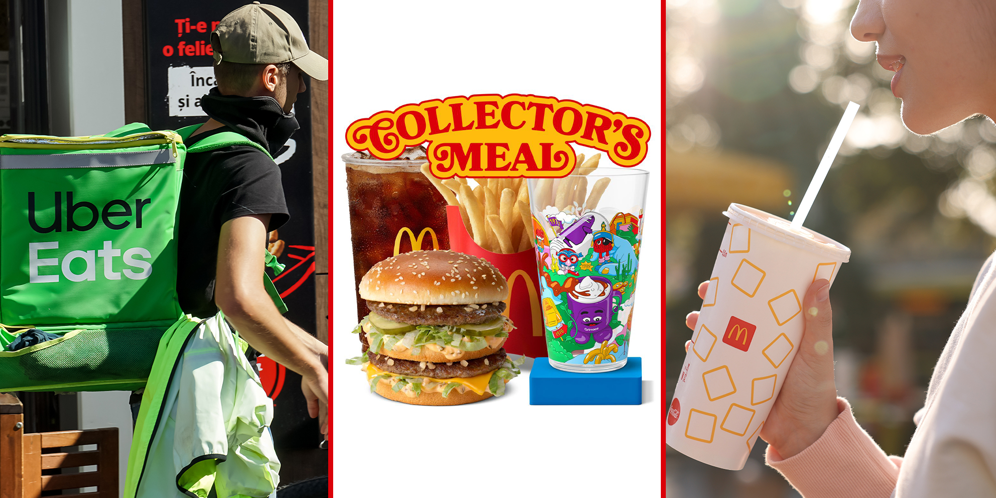 McDonald’s customer catches Uber Eats driver stealing their collector’s cups