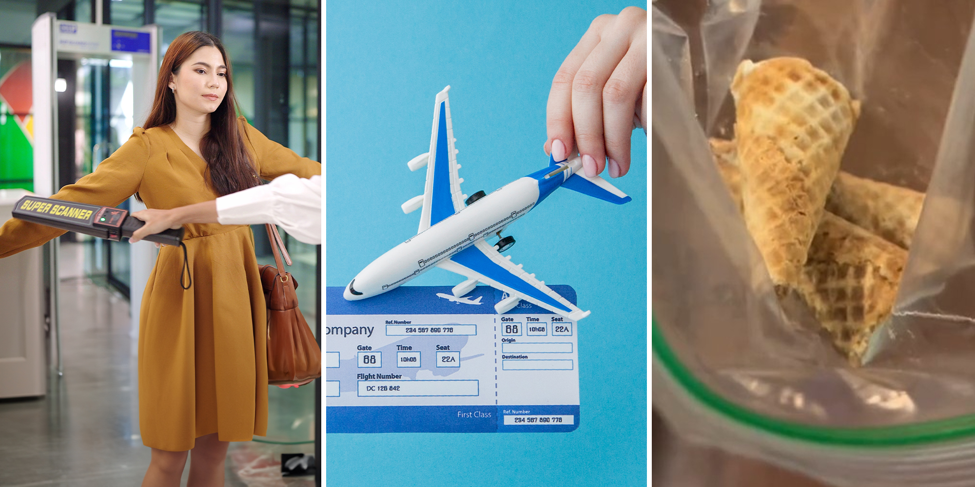 Airport security forces traveler to eat all her snacks before boarding