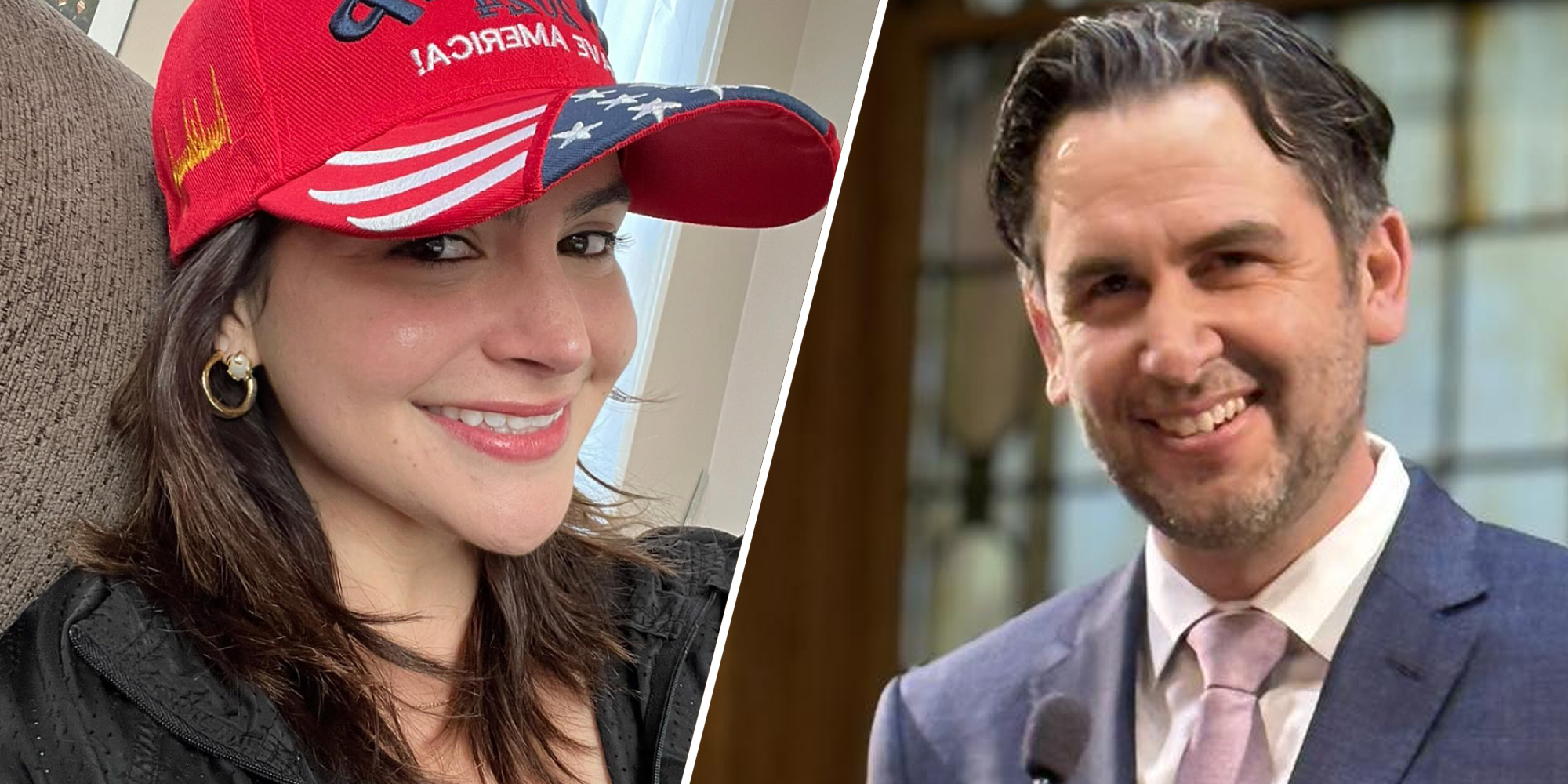 Valentina Gomez(l), Steven Fulop(r)