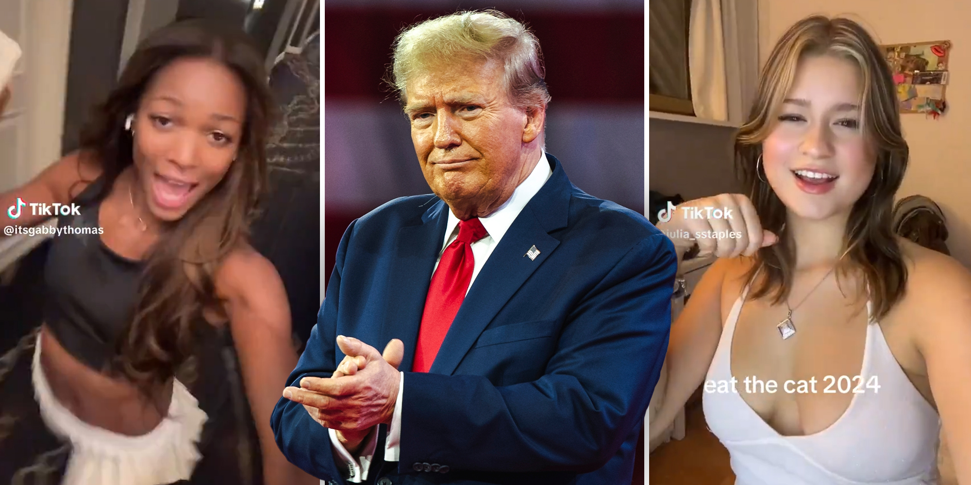 Trump's 'dog-eating' remark gets memed on TikTok, and MAGA thinks its cuz Trump is suddenly cool