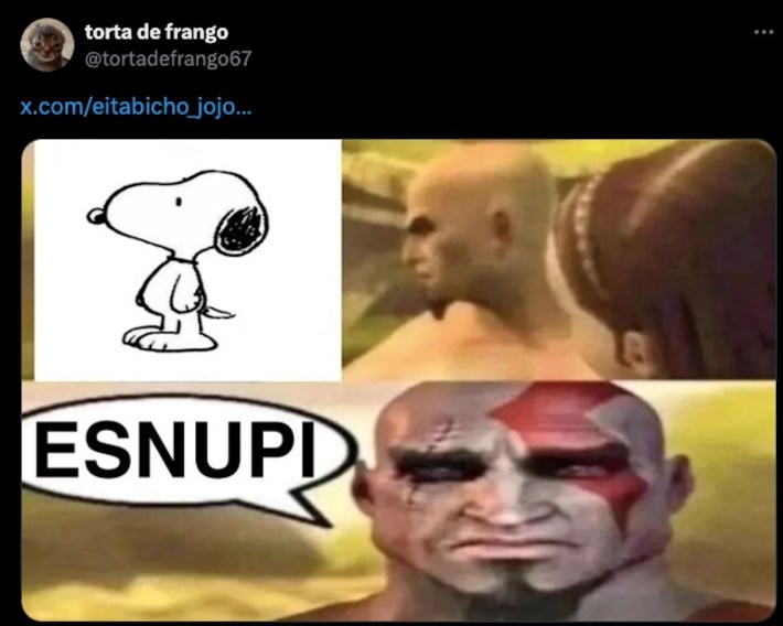 Esnupi meme of a warrior's heart melting