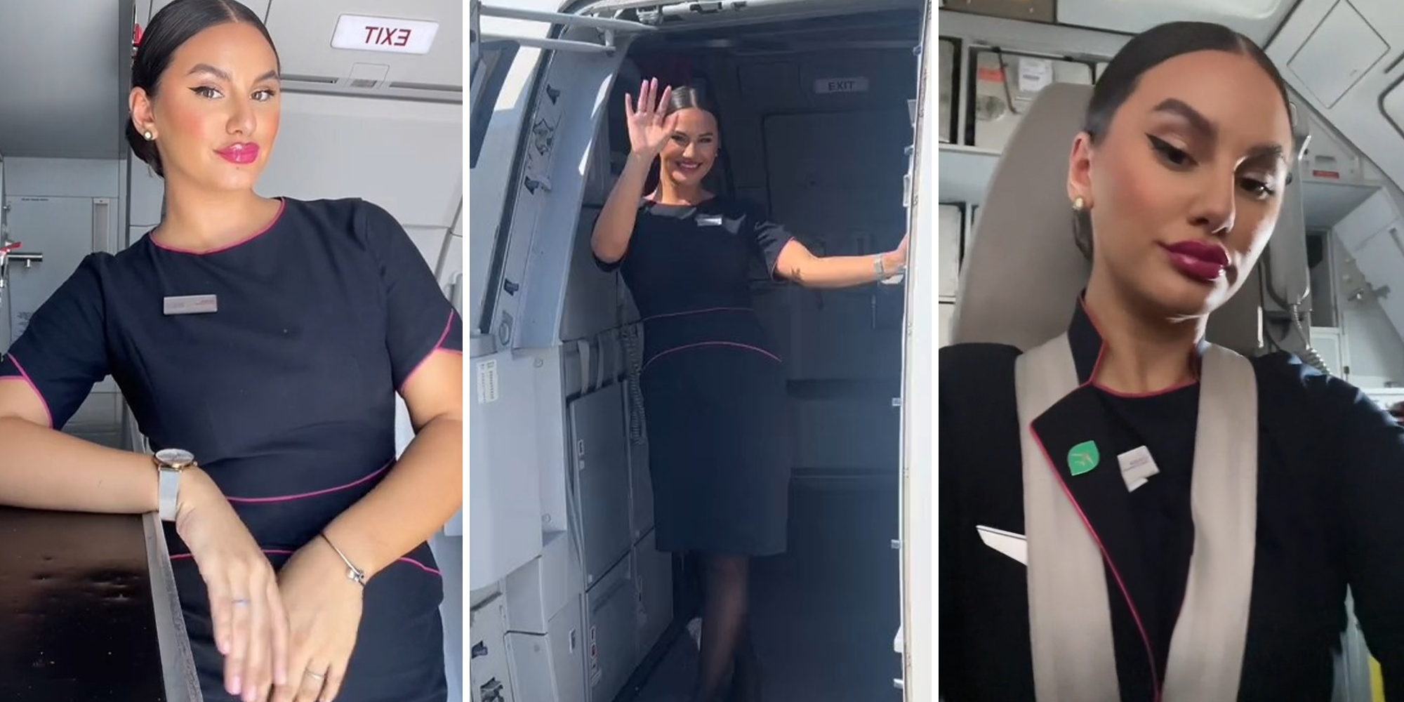 Flight attendant reveals real reason they greet you when you board the plane