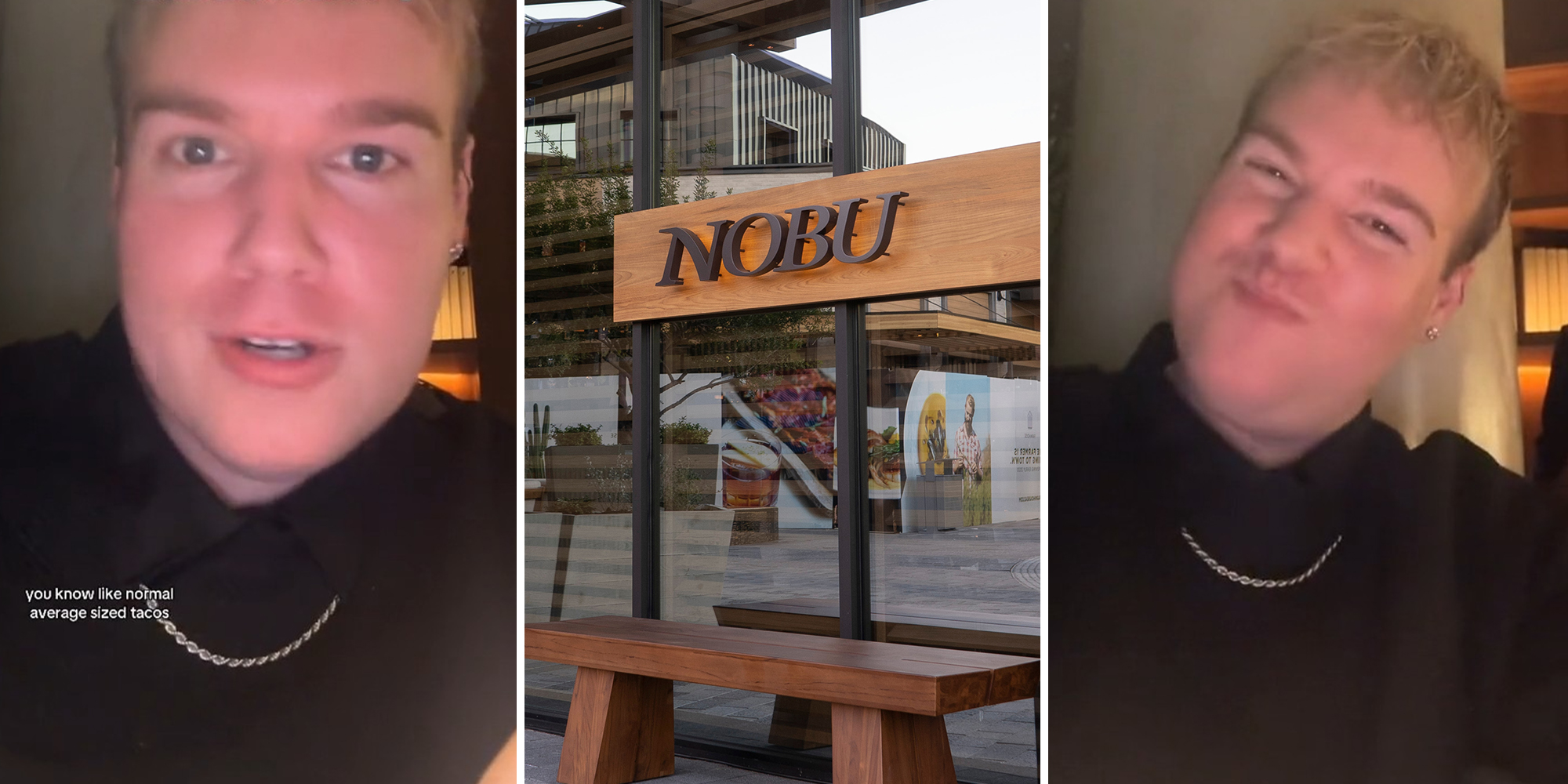 Nobu customer orders 2 tacos. He can’t believe what he gets