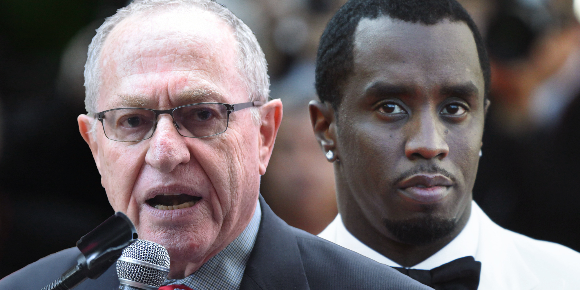 Alan Dershowitz and Sean Diddy Combes