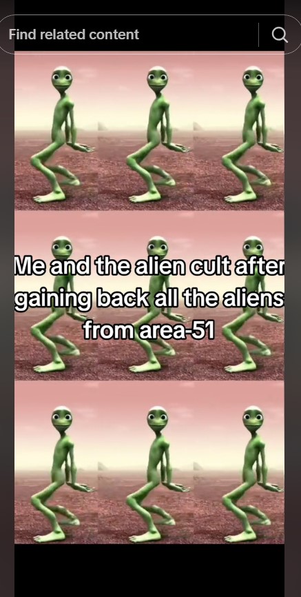 me and the alien cult after gaining back all the aliens from area 51