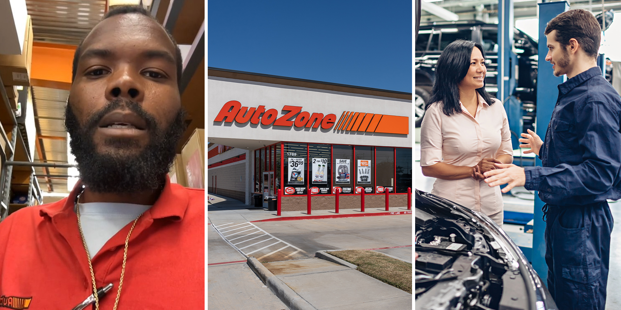 AutoZone worker calls out customers who ask for help installing parts