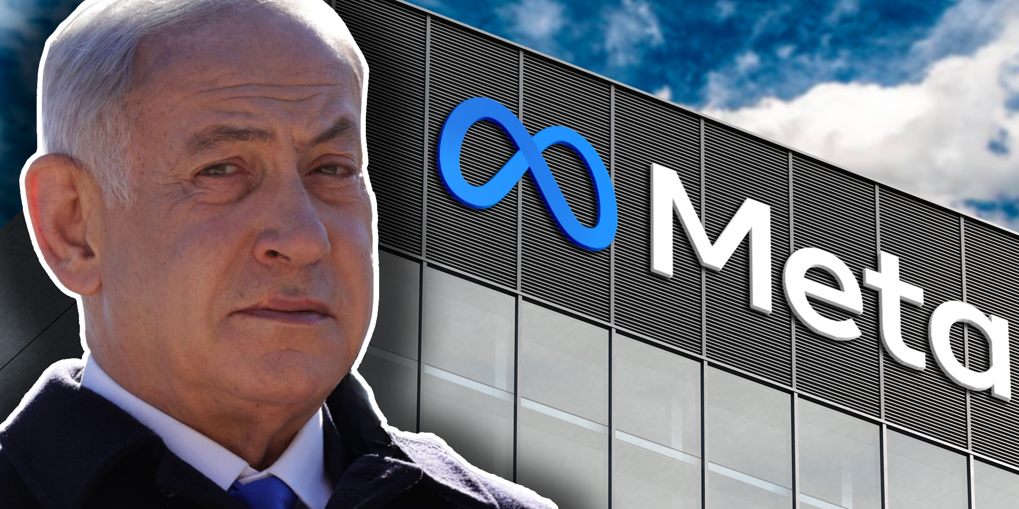 Benjamin Netanyahu over Meta HQ