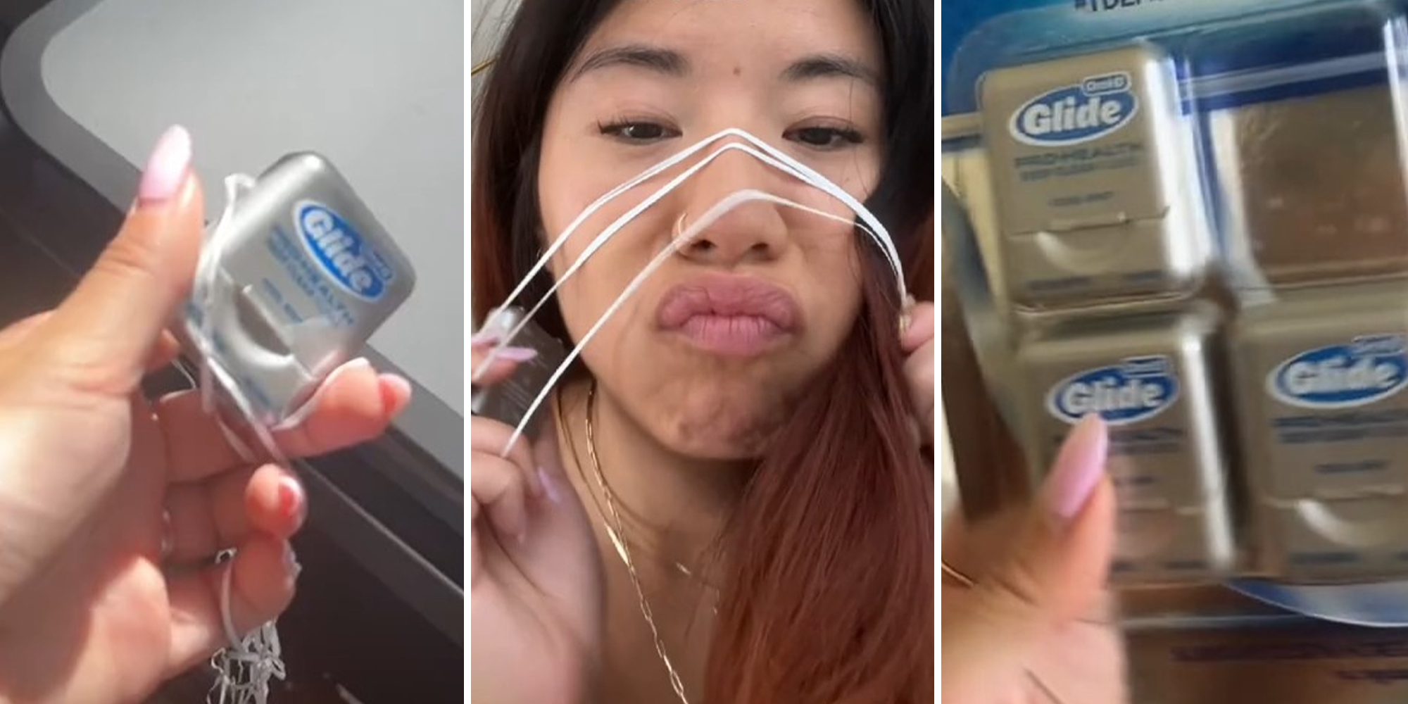 Woman issues warning over Oral B’s Glide dental floss