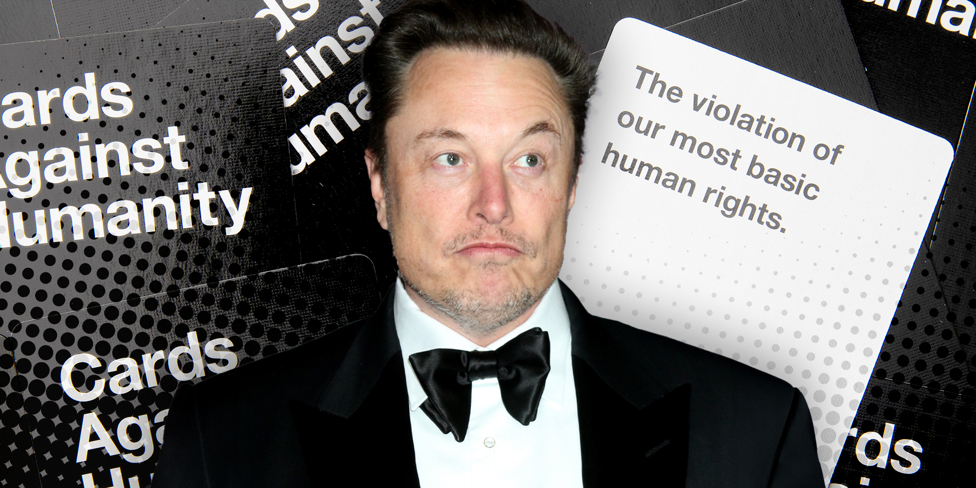 elon musk cards against humanity