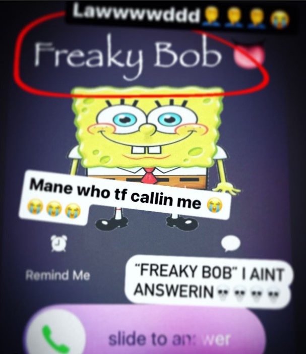freakybob meme screenshot