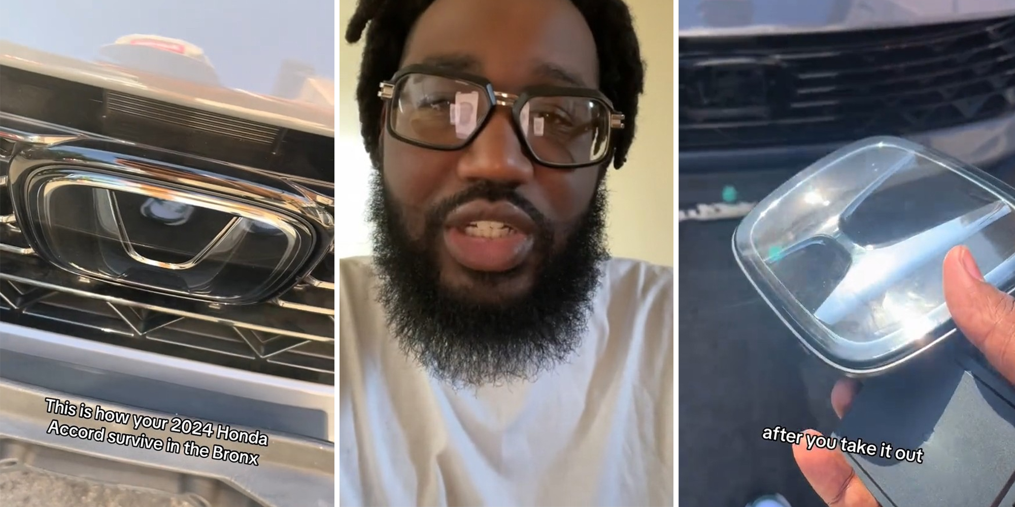 Man shows how to remove the sensor on your Accord that gets stolen when you park