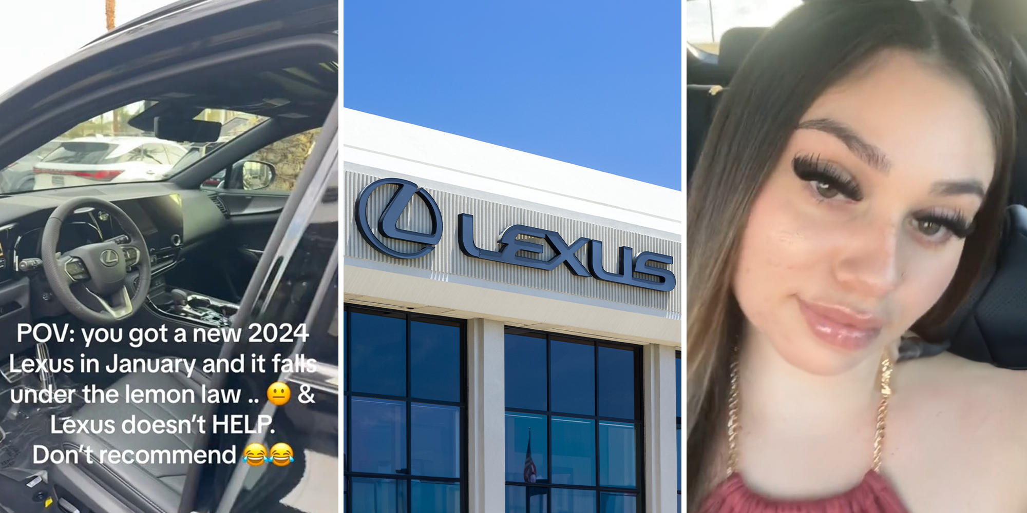 2024 Lexus driver says dealership sold her a lemon. She can't believe their response