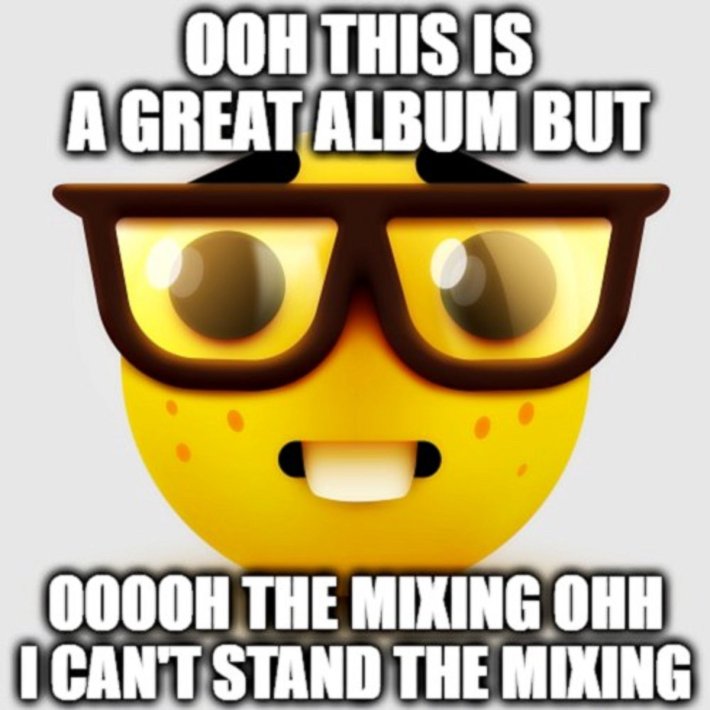 music mixing nerd emoji meme