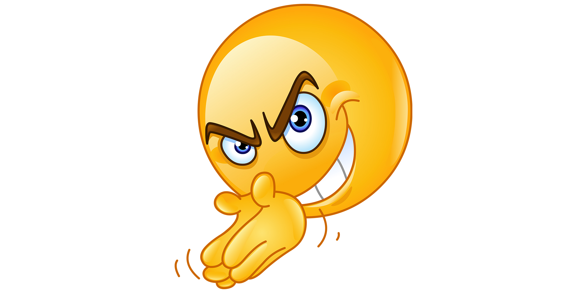 emoji rubbing hands together