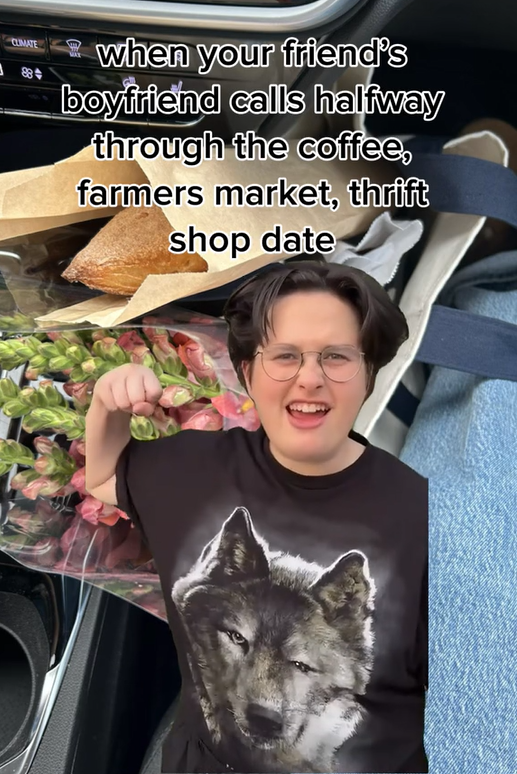 scram leave her alone