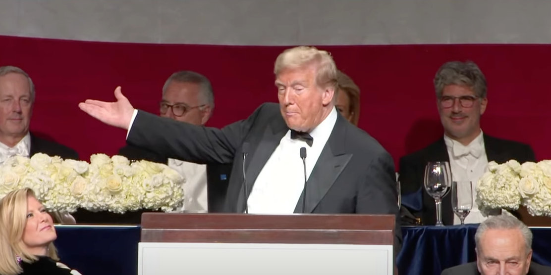 Trump scorches White Dudes for Harris at Catholic charity dinner: 'Their wives’ lovers are voting for me'