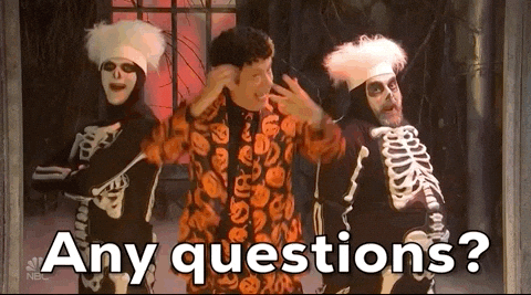 David S. Pumpkins and dancing skeletons