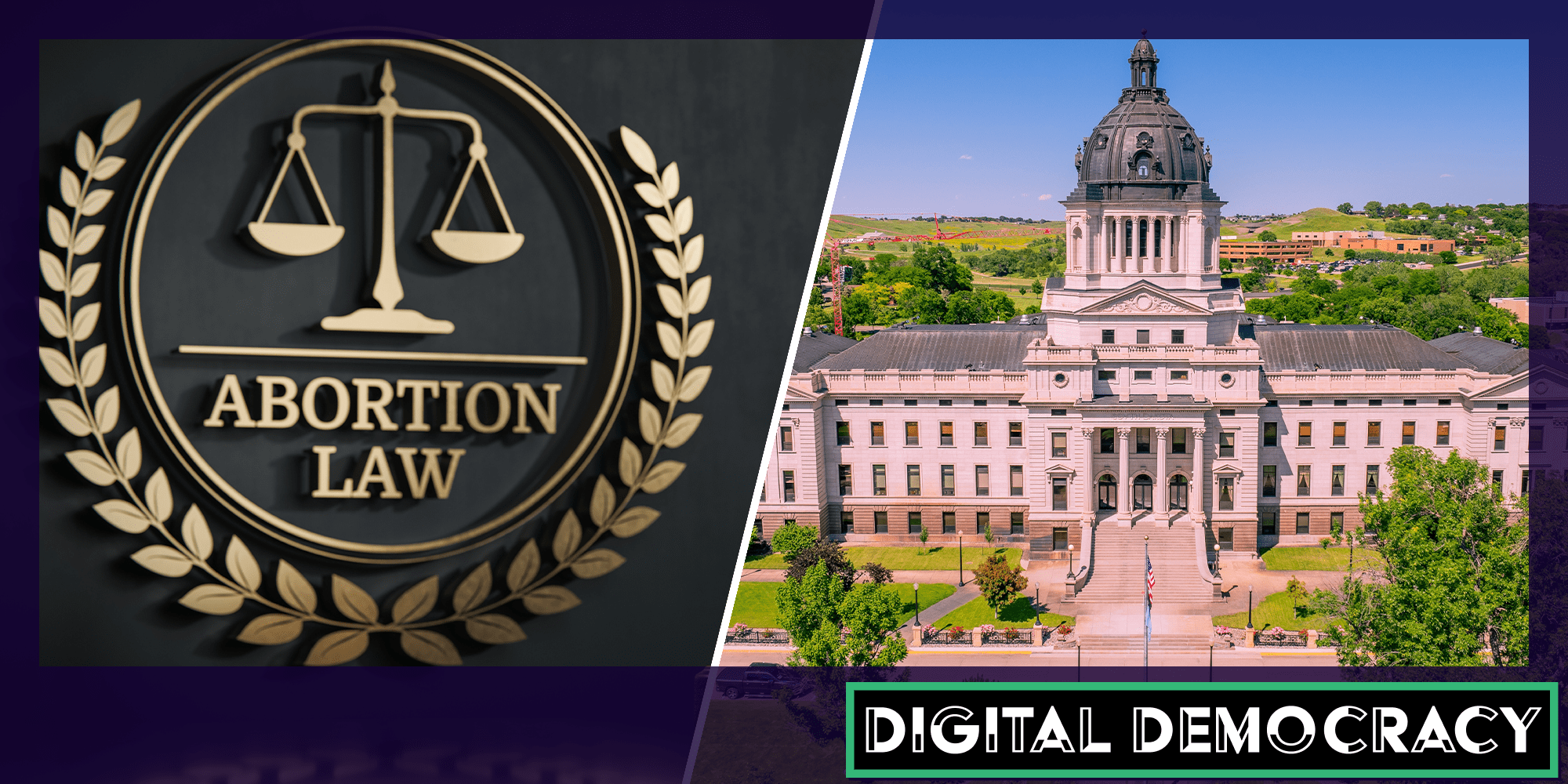 south dakota abortion amendment g. there is text in the bottom right corner that says 'Digital Democracy' in a Daily Dot newsletter web_crawlr font.