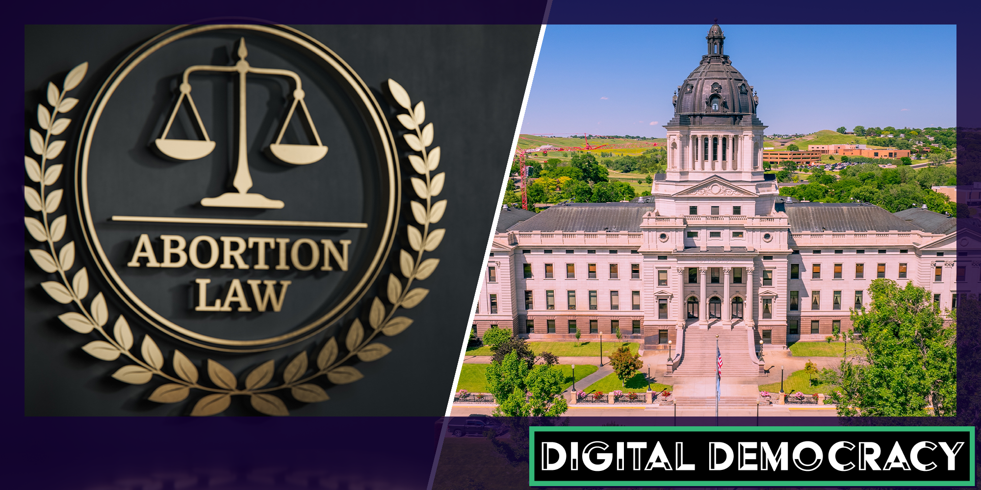 south dakota abortion amendment g. there is text in the bottom right corner that says 'Digital Democracy' in a Daily Dot newsletter web_crawlr font.