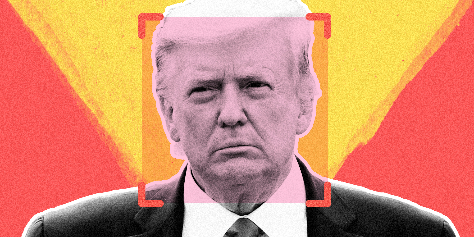 Donald Trump with Deepfake filter