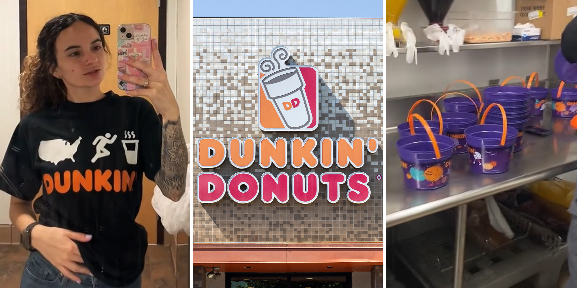Dunkin’ worker exposes Halloween Munchkins buckets