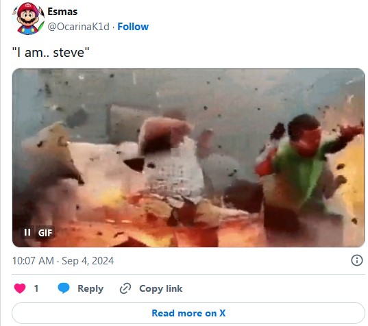i am steve explosion